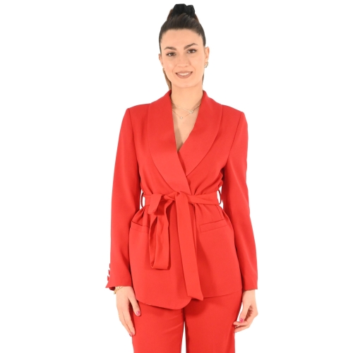 vicolo giacca donna rosso TB1200