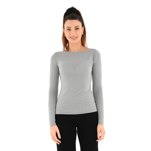 bighet t-shirt donna grigio 6813/141