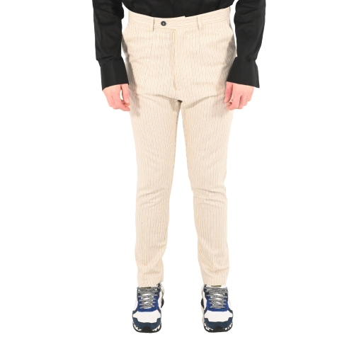 imperial pantalone uomo beige nero P5441P4911