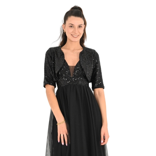 rinascimento coprispalle donna nero CFC0120158003