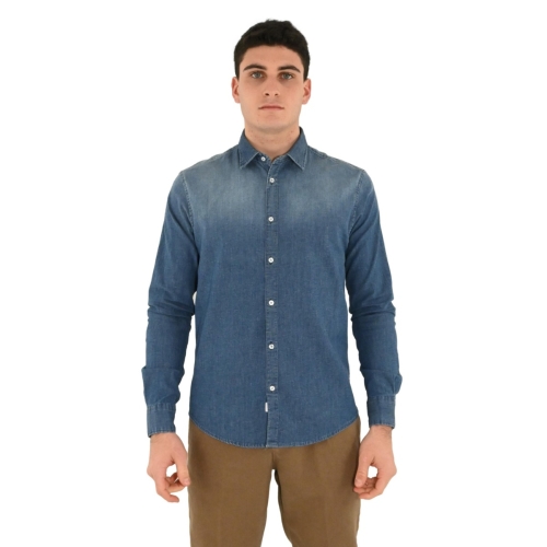 paolo di matteo camicia uomo denim medio 2880 1001