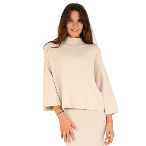 imperial maglia donna avorio M3025793