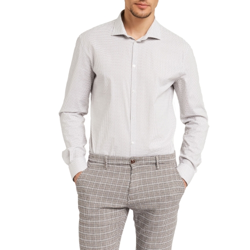 gaudi camicia uomo bianco 021GU45022