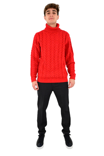 berna maglia uomo rosso M 205251