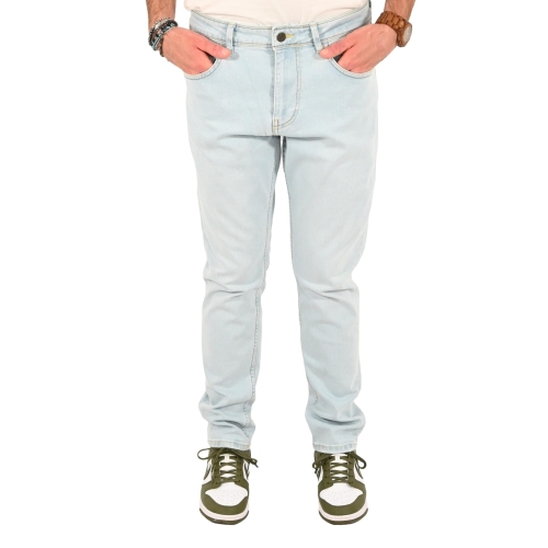 pont denim jeans uomo denim chiario TKL LONG