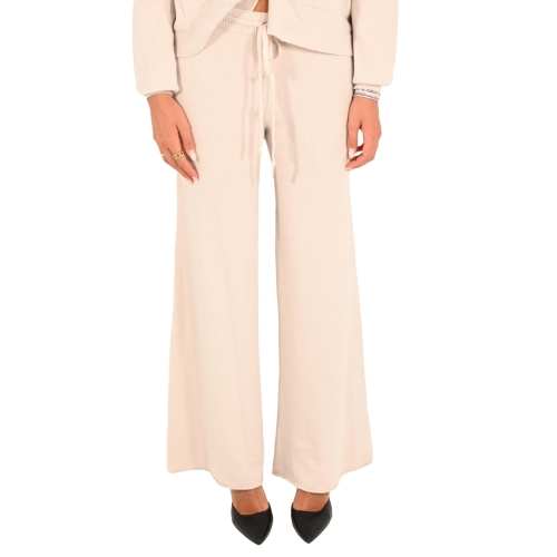 imperial pantalone donna avorio P3025789