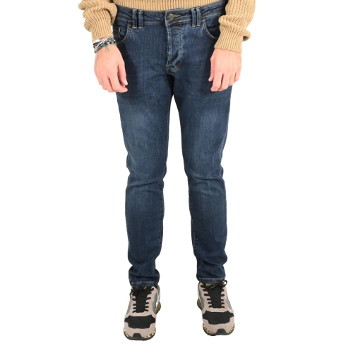 pont denim jeans uomo denim scuro JASPER