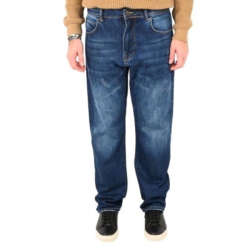 pont denim jeans uomo denim medio BIGHORN