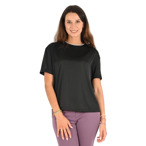 imperial t-shirt donna nero TV44IDG