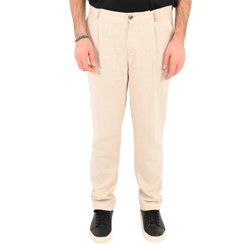 koon pantalone uomo beige NPN181IM06