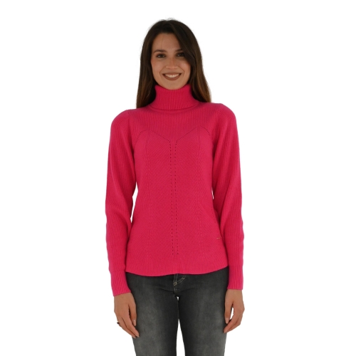 soya knits maglia donna fuxia SK 2435