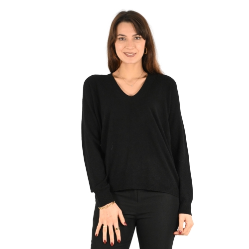 nuova moda maglia donna nero 32016