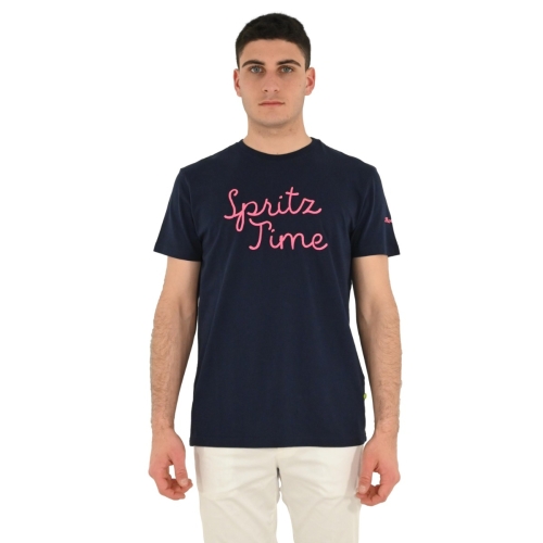 shockly t-shirt uomo blu TS SPRITZ TIME