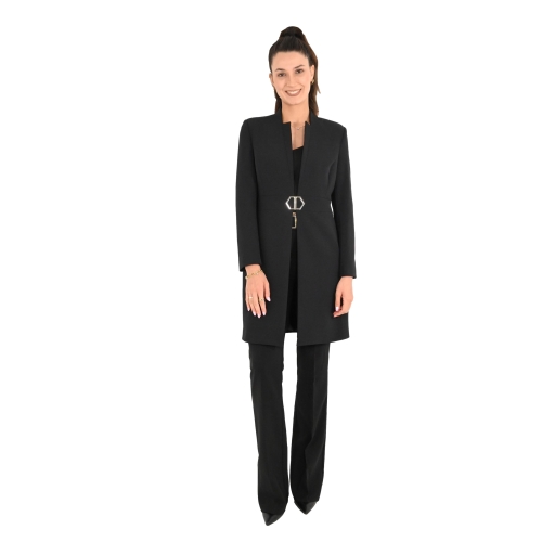 rinascimento cappotto donna nero CFC0120102003