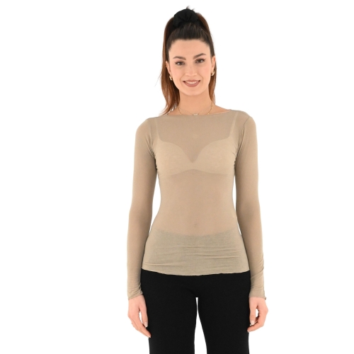 bighet t-shirt donna sabbia 8696/0401