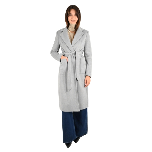 please cappotto donna grigio K0FZQY4000