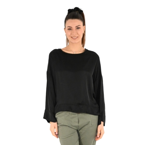 tensione in blusa donna nero FA744B05QPE24