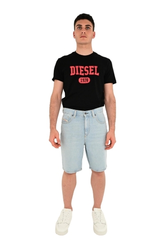 diesel bermuda uomo denim chiaro D-STRUKT-SHORT