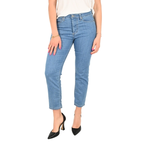 please jeans donna blu denim P66MBQ2CA4