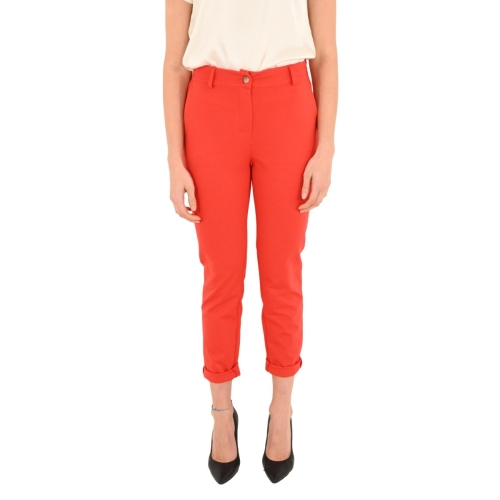 bighet pantalone donna rosso 7585/3396