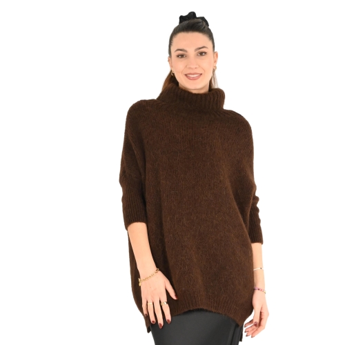 imperial maglia donna cioccolato M3025799