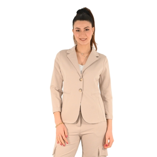 bighet giacca donna beige 9585/4979